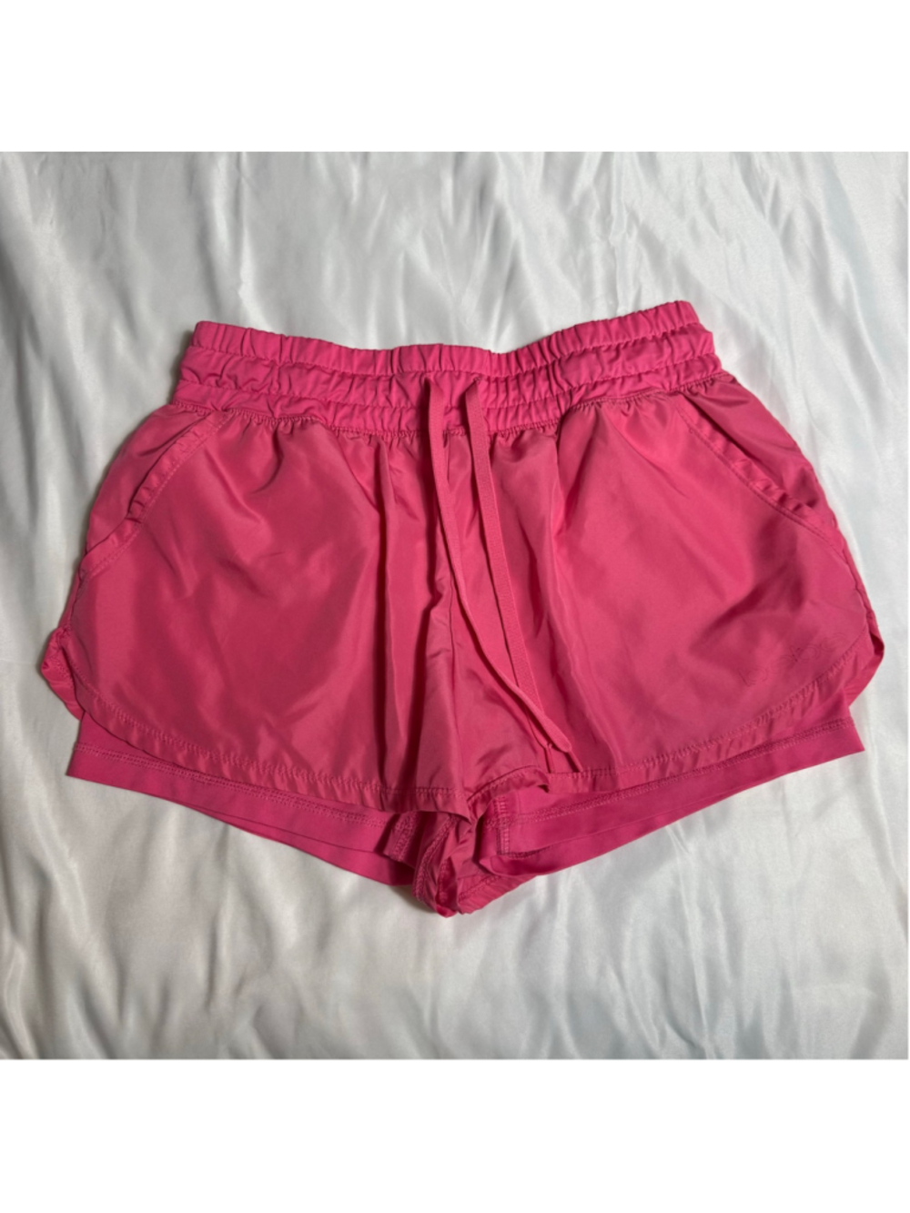 Women's Bebe Sport Athletic Shorts Size M Pink